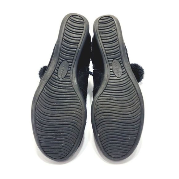 Anne Klein AK Sport Akincaged Black Wedge Heel Zip Up Ankle Booties Sz 8.5 Boots - Picture 7 of 7